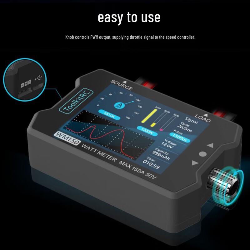 ToolkitRC WM150 High-Precision Power Meter