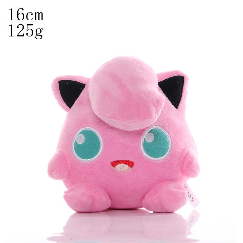 15-26cm Plush Toys Pikachu Charmeleon Snorlax Bulbasaur Gengar Umbreon Mewtwo Anime Cartoon Plush Dolls Children's Gifts