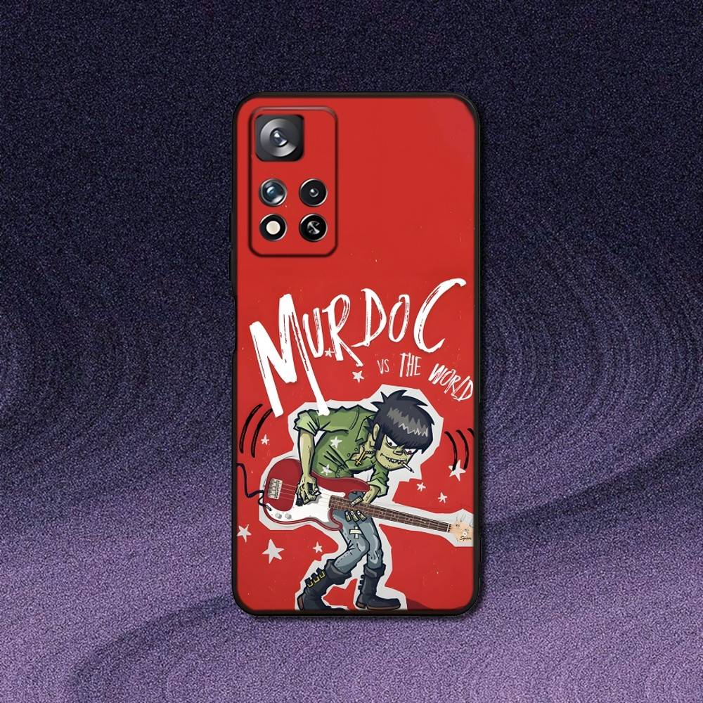 G-Gorillaz Demon Days Phone Case For Samsung S 25,24,23,22,30,21,10,9,Ultra,Plus,Lite,FE,4,5G Black Soft Case