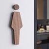 Bathroom Decoration Bathroom Sign Solid Wood Men's And Women's Toilet Sign Home Bathroom Wall Decor Restroom Sign WC Door Plate