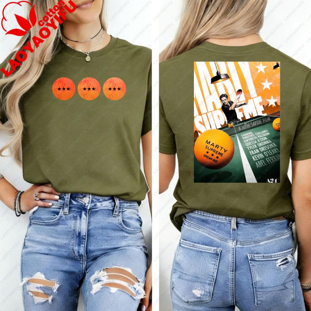 Marty Supreme Timothe Chalametunisex Tshirt Ultimate Pickleball Showdown Unleash Power of The Court with This Crossover Tee