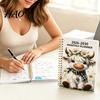 Organized Life Planner for Students 2026?2030 5?Year Monthly Planner, Cute Highland Cow Cover Calendar Notebook, Personal Goal Tracker Milestone