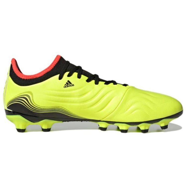 adidas Футбольные бутсы Copa Sense.3 Mg из искусственной травы, нескользящие, прочные, флуоресцентно-желтые, мужские, GZ1361