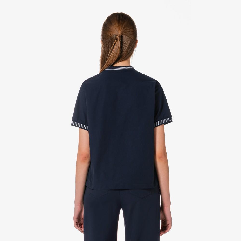 Lacoste Женский плетеный комплект для писты с коротким рукавом SF273E-56GHDE