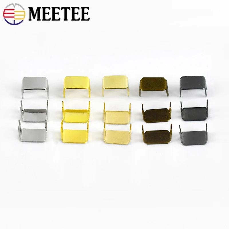 30/50/100 шт. Meetee №3 №5 №8 №10 Металлическая молния Нескользящий стопор Завершающие замки Нейлоновые молнии Мгновенный ремонт Набор для ремонта молний Замена