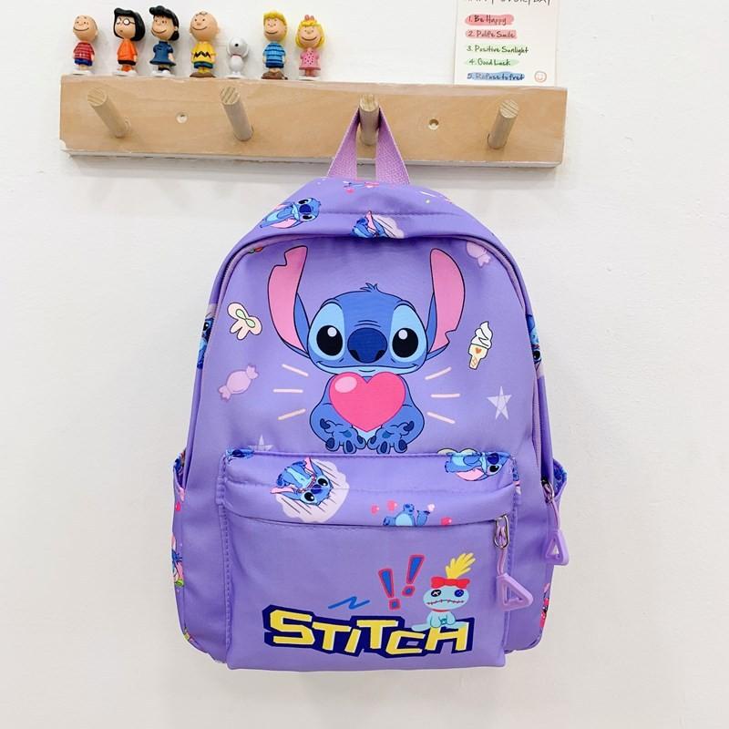 Angel Heart Ice Cream Rainbow Cartoon Printed Children Backpack