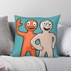Morph And Chas Pillowcase Polyester Linen Velvet Creative Zip Decorative Throw Pillow Case Sofa Seater Cushion Cover