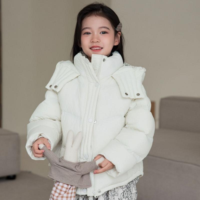 Новая зимняя детская одежда в корейском стиле для мальчиков и девочек, короткая мягкая утолщенная стеганая куртка, детский пуховик