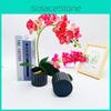 Phalaenopsis Simulated Potted Artificial Flower Desktop Decoration Ornament