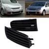 Front Bumper Lower Grille Replacement for VW Golf 5 MK5 2004-2009,ABS Black Car Exterior Fog Light Vent Cover Trim