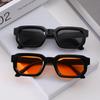 Men Vintage Rectangle Frame Sunglasses Fashion Retro Sun Glasses Luxury Brand Design Glasses Uv400 Eyewear Women Goggles