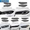 Черная smoked TPU наклейка Защитная пленка для фар автомобиля Для BMW F40 F22 F44 F30 F31 G20 F34 F32 F36 F10 G30 F06 F07 F12 F01 G11