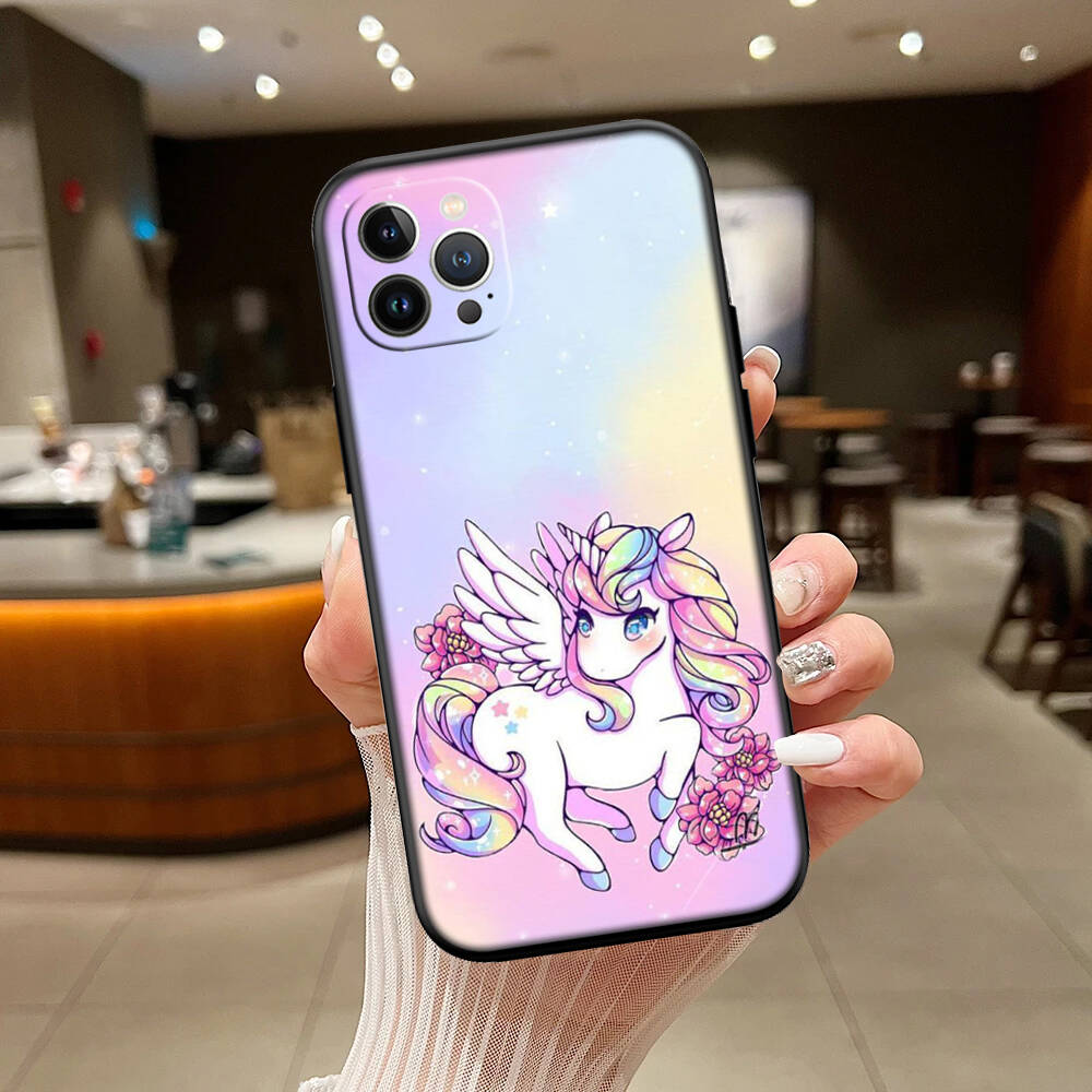 Cartoon Unicorn Case for Samsung A06 A35 A25 A24 A15 A05S A05 M55 M35 M15 A02 A12 A13 A10 A16 A20 A30 A22 A31 A32 A33 A42 A50