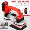 21V Protable Tiling Tiles Machine 60-120mm Tiles Vibrator Suction Cup Adjustable Automatic Floor Vibrator Leveling Tool