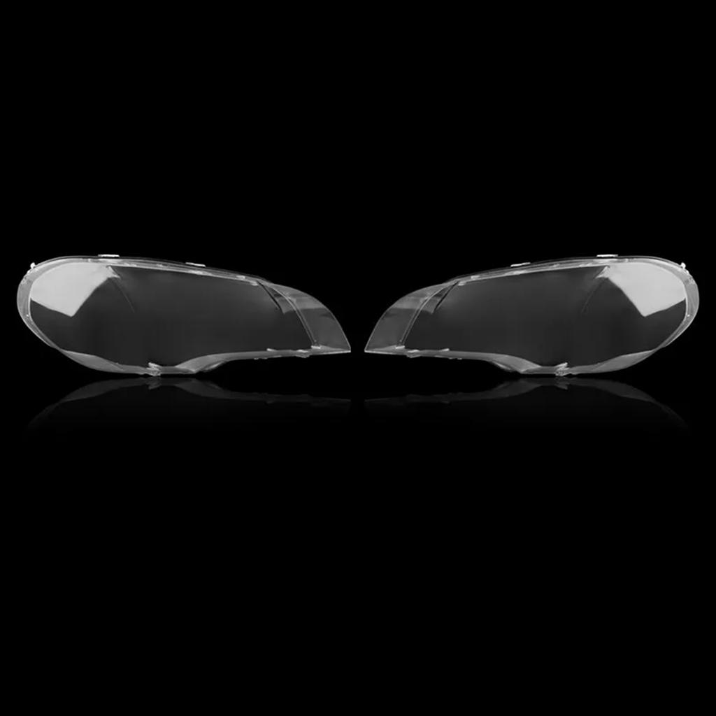 2PCS Clear Headlight Lens Cover Headlamp Left+Right For BMW X5 E70 2007-2013