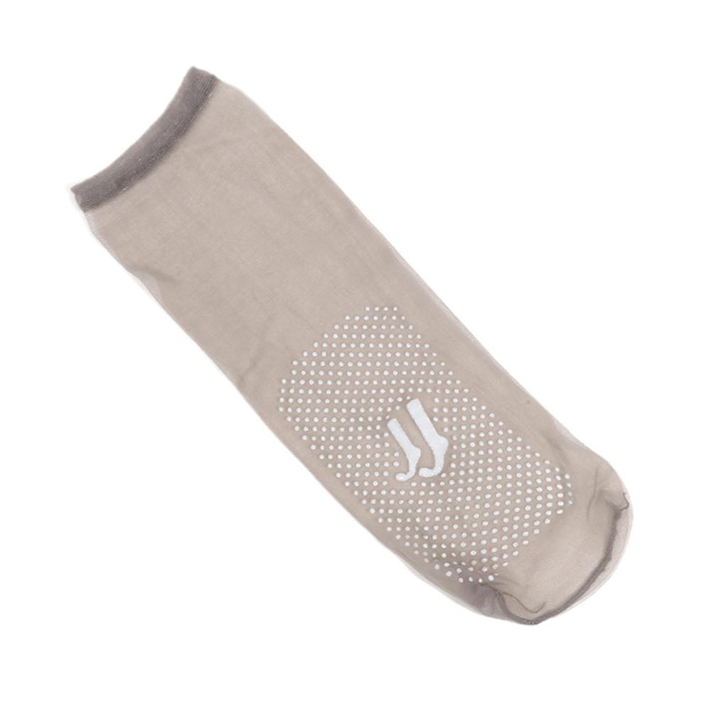 10 Pairs Ultra-thin Breathable Socks Women Non-slip Transparent Elastic Socks Ladies Summer Core Wire Short Ankle Socks