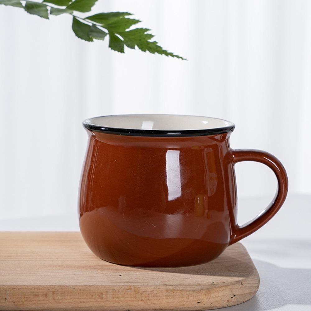 Nordic Ceramic Milk Cup 300/400ml Tea Cup Drinkware Coffee Mug Valentine's Day Present