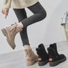 Women's 2023 Winter Velvet Snow Boots - Warm, Thickened Cotton Northeastern Style