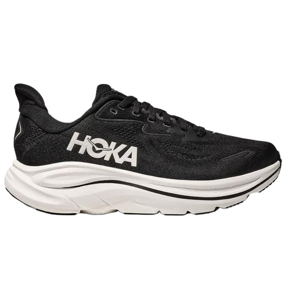 HOKA Clifton 10 Black White Men Sneakers 1162030-BWHT