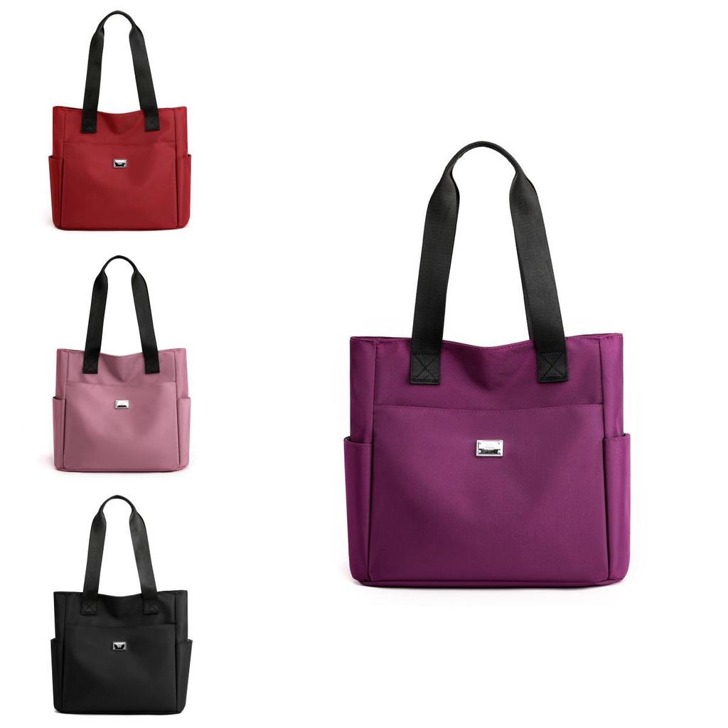 Oxford Cloth Large Capacity Tote Bag For Women With Multiple Pockets For Casual Travel