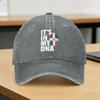 Washed Baseball Cap Its In My DNA Dominican Republic Flag Summer Trucker Hat For FeUnisex Unisex Fashion Sun Baseball Caps