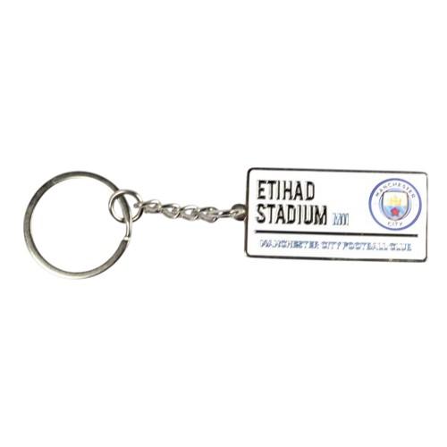 Manchester City FC Street Sign Keyring