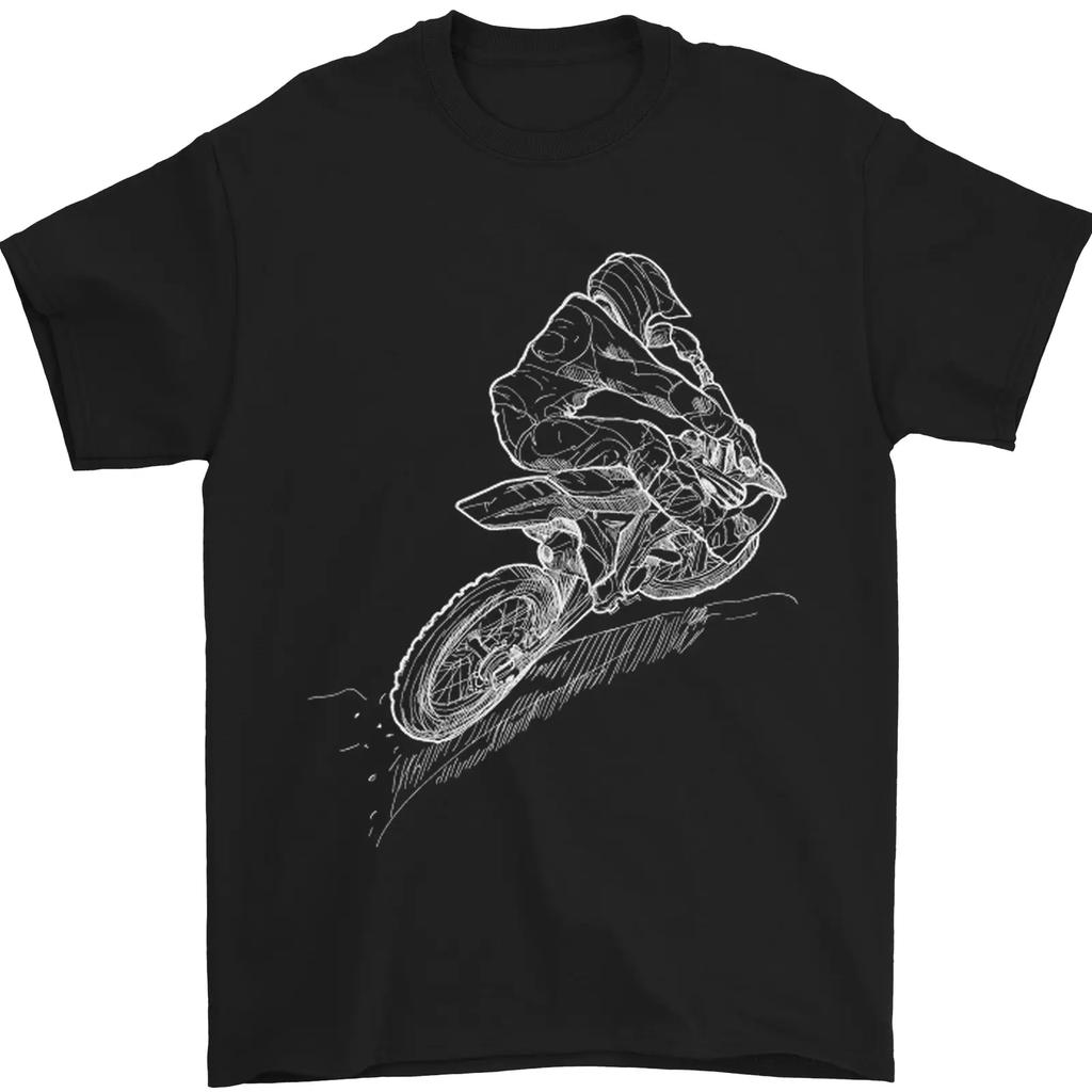 Футболка Motox Rider Drawing Dirt Bike