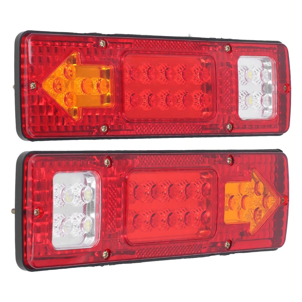 2 шт. Светодиодные задние фонари 12 В Высокая яркость Универсальный фонарь указателя поворота для прицепов, грузовиков, караванов, лодок, кемперов