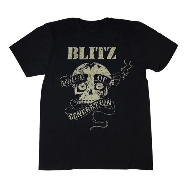 Футболка унисекс Blitz band Black, все размеры S-5XL DI1103