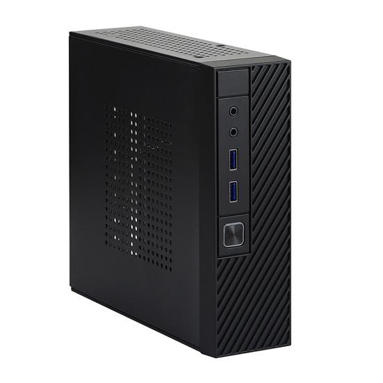 M06 Mini ITX Корпус компьютера USB 2.0 3.0 HD-совместимые АУДИО-порты Быстрое рассеивание тепла Катаная сталь Портативный настольный корпус HTPC Аксессуары для ПК
