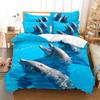 White Swans ,Snowflakes,Sharks 3D Bedding Set Single Double Duvet Cover Set Bedlinen Bedroom Decor Home Textile Bedspread Hot