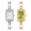Diamond-Encrusted Small Pin Women'S Watch Xiaohongshu Fashion Light Luxury Square High-End Quartz Watch
