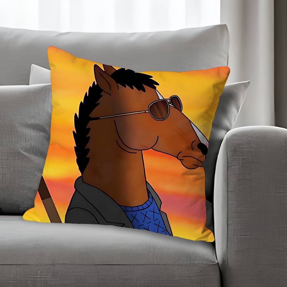 BBoJack HHorsemanS Аниме Знаменитость Товары Универсальная Печатная Наволочка Декор Дивана Машины Офиса Комнаты Защитник