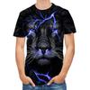 Мужская футболка с 3D-принтом мультфильма, мужские летние топы с короткими рукавами