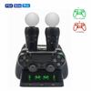 Vogek PS4 Controller Charging Dock For Playstation 4 PS4 PSVR VR Move PSVR VR Move Charger Station For PS MOVE Controllers