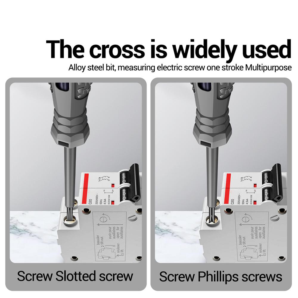 Цифровой тестер напряжения, ручка, вольтметр, детектор мощности, индикатор электрической отвертки