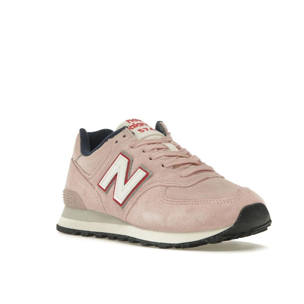 New Balance 574 Розовые Красные Синие Женские Кроссовки WL574YP2