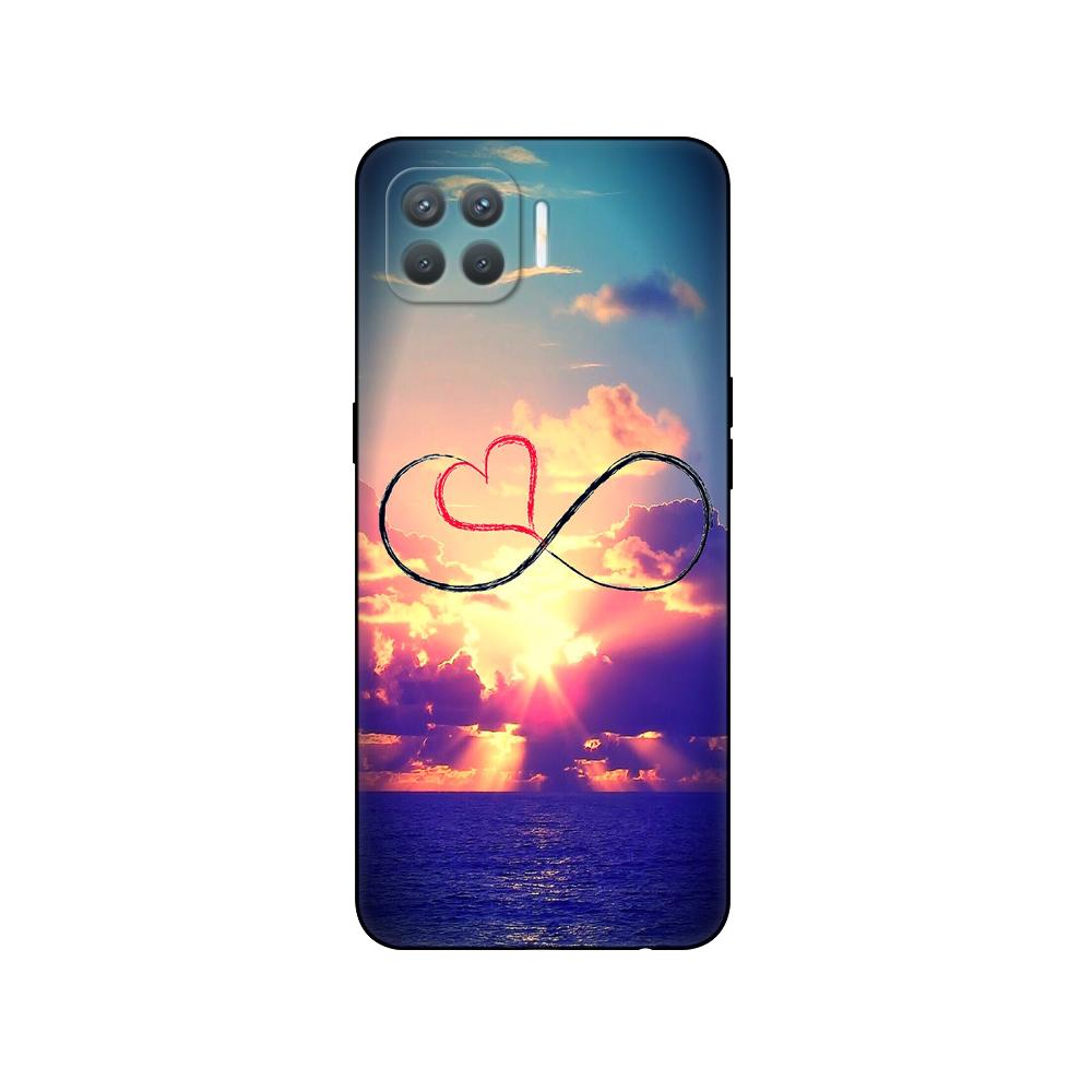 Силиконовый чехол для телефона Oppo Reno4 Lite, чехол для Oppo F17 Pro, задняя крышка Reno 4 lite, 6,43 дюйма, черный чехол из ТПУ, розовый аниме, космический автомобиль