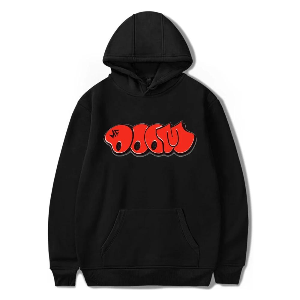 MF DOOM Rapper Hoodies Anime Print  Streetwear Men Women Fashion Oversized Sweatshirts Hip Hop Hoodie Tracksuits Unisex Clothing