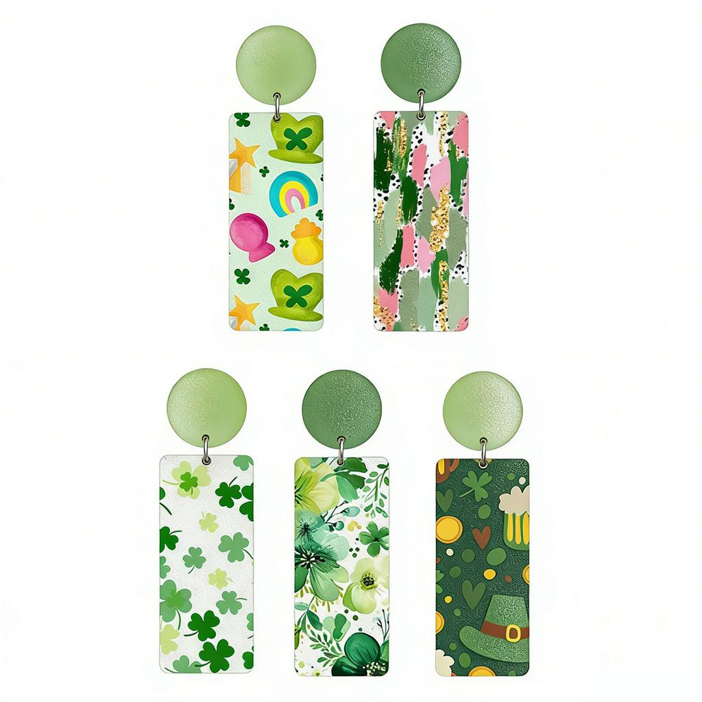 Festive Water Transfer Decals Set For Patrick's Themed Parties With Strong Adhesion And Sturdy Material