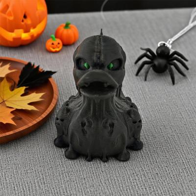 Хэллоуин Утка Фигурка 3D Печать Паук Утка Статуэтка Ужас Скелет Призрак Утка для Дома Бар Каминная Полка Дом с Привидениями Украшение