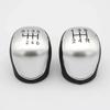 5/6 Speed Car Leather Gear Shifter Lever Shift Knob Arm Headball for FORD Mondeo Mk4 S-Max C-Max Focus Mk2 Kuga Accessories
