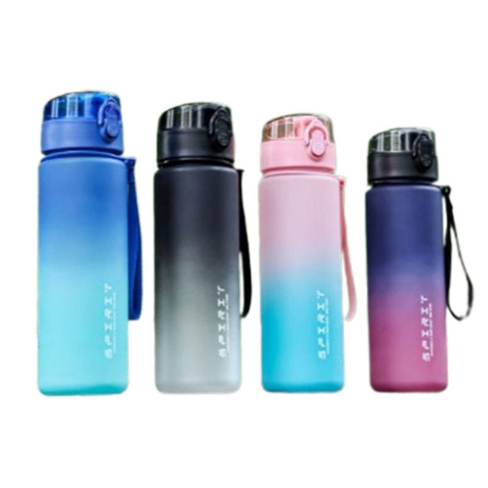 PC Sports Water Bottle Large Capacity Outdoor Sports Kettle Fashion Colorful Plastic Cup  School