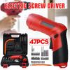 Мини 10/47 шт. USB Перезаряжаемая Электрическая Отвертка Мощная Аккумуляторная Электродрель Набор Отверток Литий-ионный Аккумулятор Новый