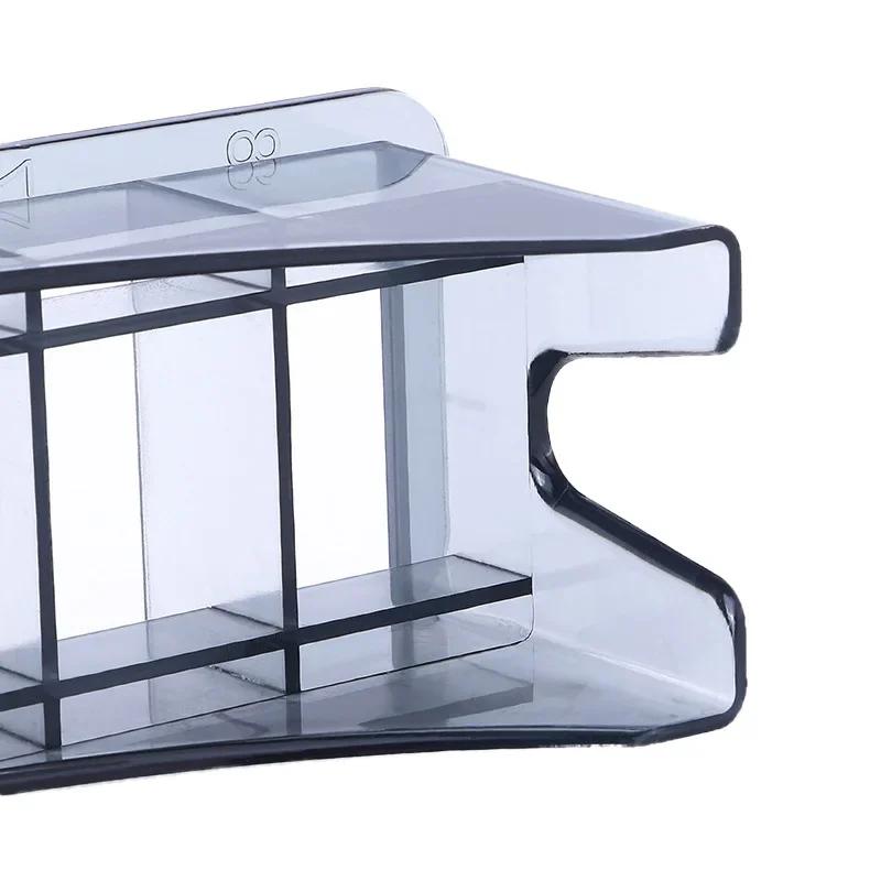 8-сеточная коробка для хранения универсальной машинки для стрижки волос, направляющая расческа, набор инструментов для укладки волос, аксессуары