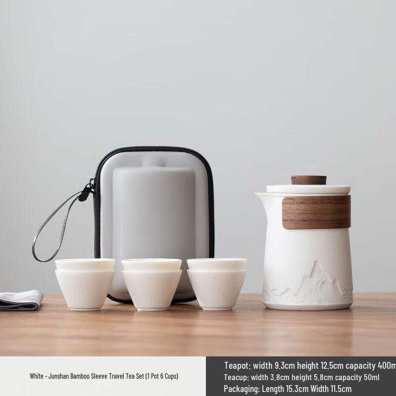 Portable Ceramic Tea Set