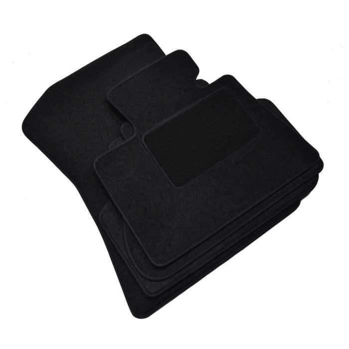 Tapis De Sol - BMW - X5 G05 - Velours Noir - 4 Pièces - Ajustement Précis