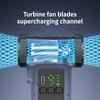Мощная воздуходувка Violent Fan 300000 об/мин, 9-ступенчатая регулировка, цифровой дисплей, электрическая воздуходувка, 52 м/с, бесщеточная турбореактивная воздуходувка