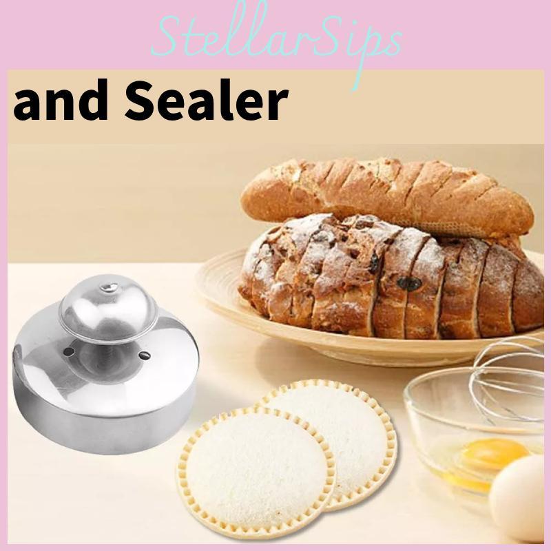 Универсальная круглая пресс-форма для нарезки сэндвичей из нержавеющей стали для удобного приготовления еды