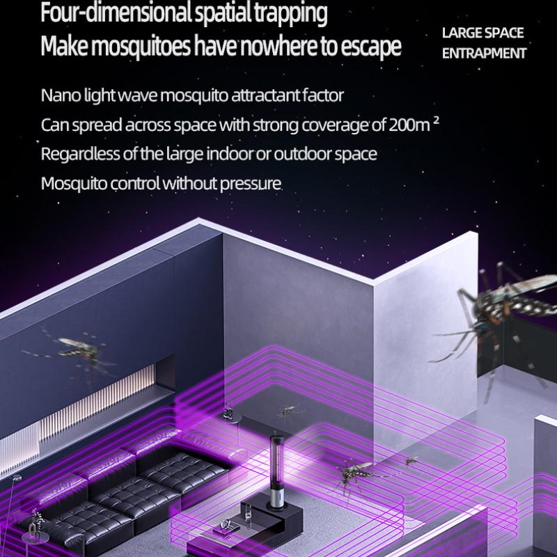 Новые многофункциональные противомоскитные лампы с электрошоком, переносные противомоскитные лампы для улицы